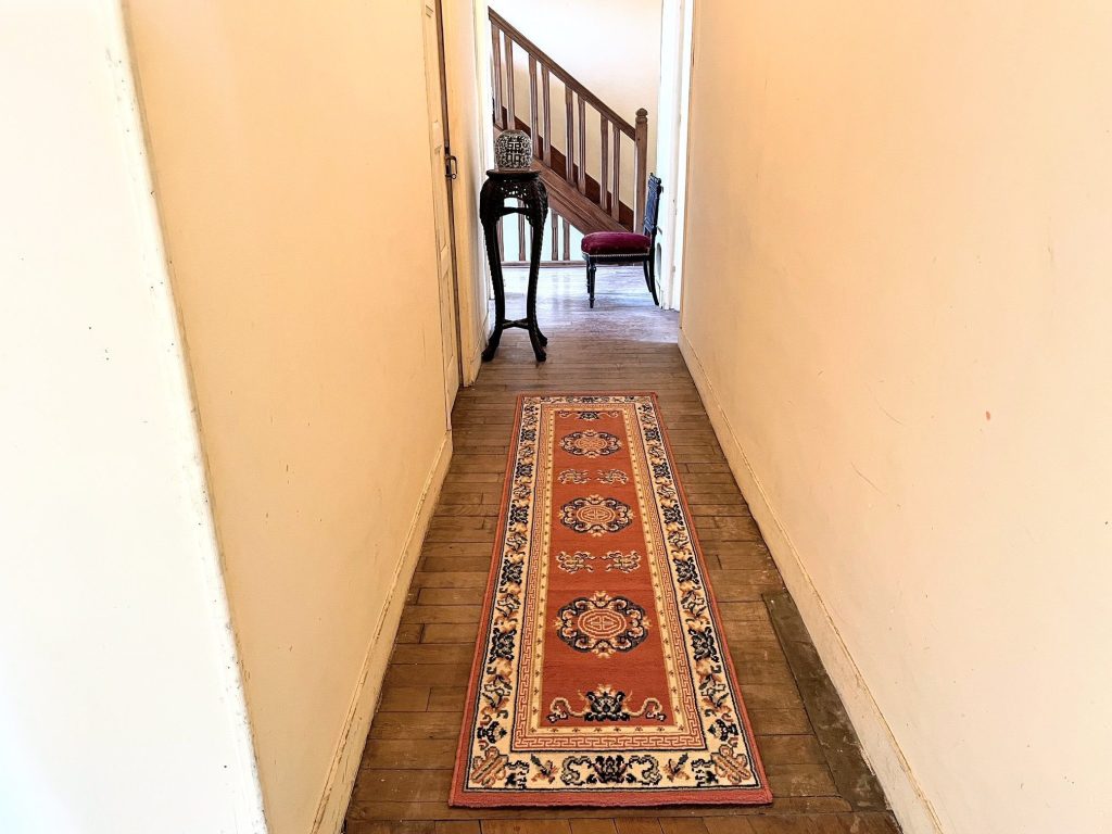 Vintage Moroccan Pink Hallway Long Rug Carpet Floor Covering Decor Display Prop France Tapis Diademe circa 1970-80’s / EVE