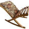 Vintage French Rocking Self Adjusting Wood Wooden Footstool Foot Stool Rest Footrest Conservatory Desk Orthopaedic Gout circa 1970's / EVE
