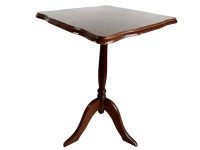 Vintage Taiwanese Small Wooden Wood Side Table Stand Plinth Flower Pot Ornament Display Rustic Rural Worn circa 1970-80's / EVE