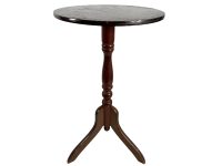 Vintage French Side Table Plant Stand Plinth Wooden Flower Pot Ornament Display Shelf Prop Design Tabouret Furniture France c1970-80's / EVE