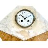 Antique French Marble Stone Clock Mantlepiece Shelf Missing Parts Not Working c1910-20's / EVE