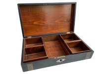 Vintage French Card Playing Game Token Counter Box For Gaming Chips Counters Tokens Storage Trinket Jewellery c1930-40's / EVE