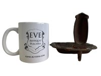 Alternative view of Vintage Soap Dish French Cicada Rusty Shampoo Shower Gel Bathroom Holder Black Metal Display Feature Design Decor c1970-80's / EVE