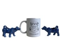 Alternative view of Vintage English Tiny Creamer Cow Cream Milk Small Jug Pitcher Pourer Ornament Decorative Figurine circa 1970-80's / EVE