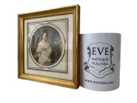 Alternative view of Vintage French Framed Print The Broken Jug By Greuze In A Gold Painted Wooden Frame Wall Decor Decoration Reproduction c1960's / EVE