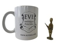 Alternative view of Vintage African Soldier Brass Metal Figurine Statue Primitive Sculpture Cast Tribal Art Toy Decor Display c1980-90's / EVE