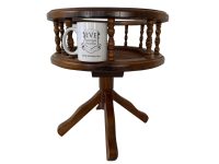 Alternative view of Vintage French Large Multiple Plant Pot Stand Planter Plinth Side Table Stand Display Ornament Bar Bottle Stand c1970-80's / EVE