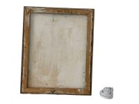 Alternative view of Vintage French Haitian Acrylic E. Laurent Busy Market Painting On Canvas Wall Decor Decoration Framed c1980-90's / EVE