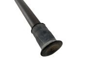 Alternative view of Vintage French Walking Stick Carved Wooden Wood Plastic Handle Disability Mobility Aid c1970-1980's / EVE