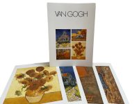 Vintage French Four Prints Van Gogh Great Master Print Collection In Envelope Framing Display Artwork Descriptions French c1980's / EVE