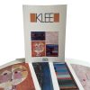 Vintage French Four Prints Klee Great Master Painting Print Collection Envelope Framing Display Artwork Descriptions French c1980's / EVE