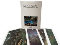 Vintage French Four Prints Rousseau Great Master Painting Print Collection Envelope Framing Display Artwork Descriptions c1980's / EVE