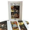 Vintage French Four Prints Bosch Great Master Painting Print Collection Envelope Framing Display Artwork Descriptions c1980's / EVE