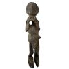 Vintage African Monkey Wooden Wood Standing Decor Carved Statue Carving Sculpture Wood Tribal Art c1950-60's / EVE