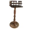 Vintage Telephone Stand Table French Wood Wooden Plinth Display Storage Stand Prop Decor Pedestal c1970-80's / EVE