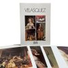 Vintage French Four Prints Velasquez Great Master Print Collection In Envelope Framing Display Artwork Descriptions French c1980's / EVE