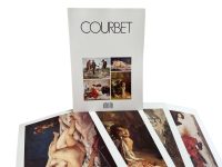 Vintage French Four Prints Courbet Great Master Print Collection In Envelope Framing Display Artwork Descriptions French c1980's / EVE
