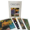 Vintage French Four Prints Gauguin Great Master Painting Print Collection Envelope Framing Display Artwork Descriptions c1980's / EVE