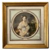 Vintage French Framed Print The Broken Jug By Greuze In A Gold Painted Wooden Frame Wall Decor Decoration Reproduction c1960's / EVE