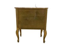 Alternative view of Vintage Italian Florentine Florence Gold Balsa Wood Ornately Decorated Small Side Table Cupboard Chest Of Drawers Stand c1950-60's / EVE