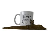 Alternative view of Antique CH Gautier T Baise Signed Letter Opener French Dog Brass Metal Decorative Knife Ornate Desktop Desk Office Gift c1910-20s / EVE