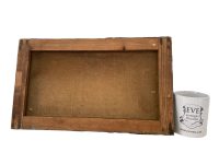 Alternative view of Vintage French Painting Acrylic Nature Mort Dead Bird On Wood Canvas Wall Decor Display c1940-50's / EVE