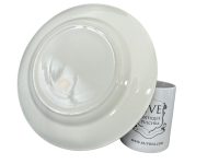 Alternative view of Vintage French Ceramic Transferware White Vegetable Legume Set Of Four Serving Plates Dish Lunch Dinner Side Plate c1960-70's / EVE