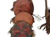 Alternative view of Vintage African Tamzak Touareg Niger Region Arabian Bedouin Camel Saddle Stool Desert Wooden Wood Chair Stand Display Seating c1940's / EVE