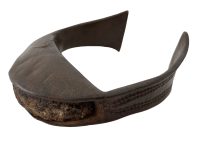 Antique African Metal Bronze Wood Copper Manilla Currency Bracelet Bangle Tribal Jewellery Jewelry c1930-50's / EVE