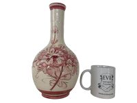 Alternative view of Vintage French Ceramic Vase planter pot jug vase urn storage display ornament decanter flask circa 1950's / EVE