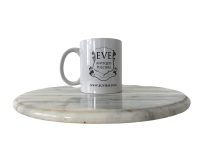 Alternative view of Vintage French Marble Stone Revolving Cheese Cake Platter Tray Lazy Jane circa 1970-80's / EVE