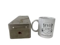 Alternative view of Vintage French Metal Medical First Aid Medicine Equipment Storage Cabinet Storage Box Kit Container Display c1980-90's / EVE