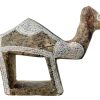 Vintage African Small Figurine Statue Primitive Art Soap Stone Soapstone Carving Ornament Decorative Display Dromedary c1980-90's / EVE