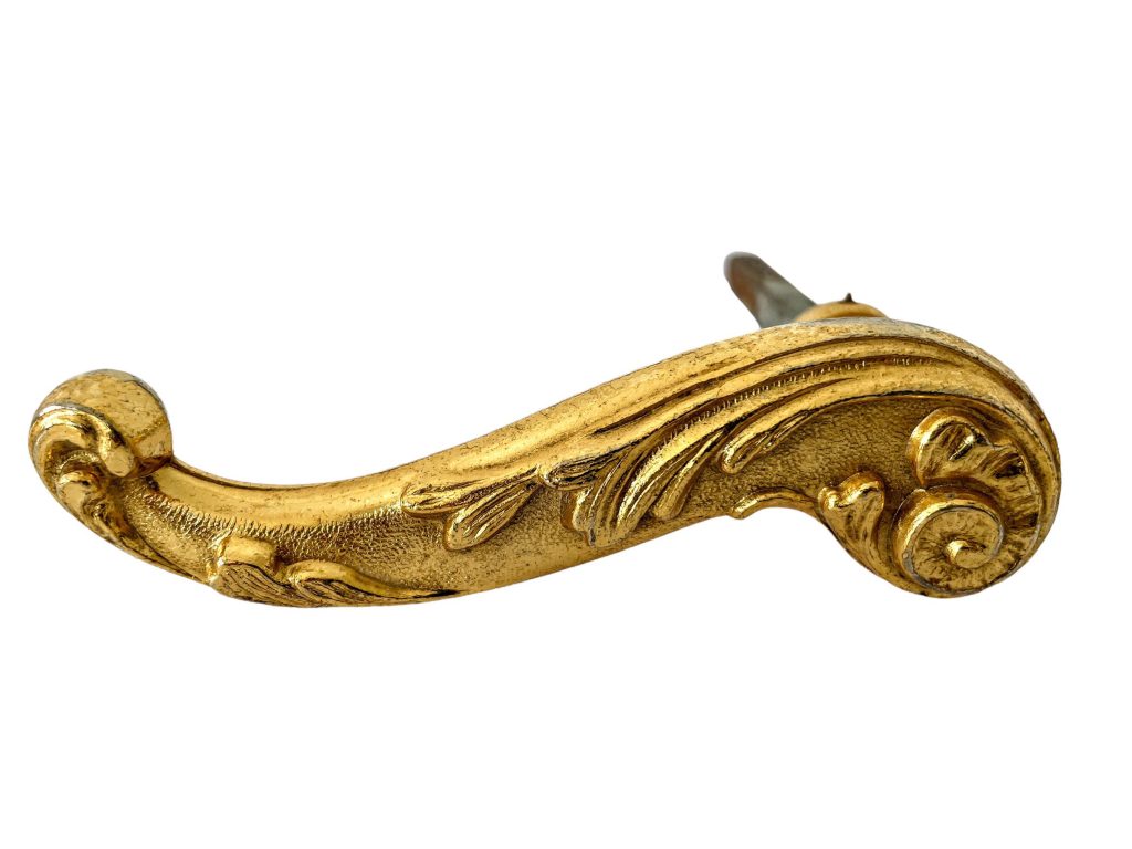 Vintage French Single Door Cupboard Furniture Handle With Bar Brass circa 1970-80’s / EVE