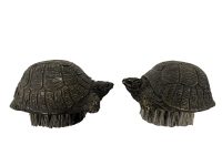 Vintage French Tortoise Small Clothes Brush Resin Set Of Two circa 1990's / EVE