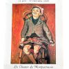 Vintage French Abraham Mintchine Galerie Le Chemin du Montparnasse Paris Gallery Original Exhibition Poster Wall Decor Painting c2000 / EVE