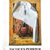 Vintage French Jacques Poirier Galerie Michelle Boulet Paris Gallery Original Exhibition Poster Wall Decor Painting Display c1998 / EVE