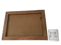 Alternative view of Antique French Painting Of House Village Scene In Forest Oil Skyline Scenic On Canvas c1910-20's / EVE