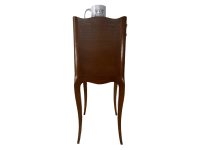 Alternative view of Vintage French Wooden Small Nightstand Sideboard Bedside Cabinet Rest Cupboard Small Storage Unit Wood Display c1960-70's / EVE