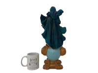 Alternative view of Vintage German Maria Mary Large Painted Plaster Ornament Statue Display Religious Icon circa 1950-60's / EVE