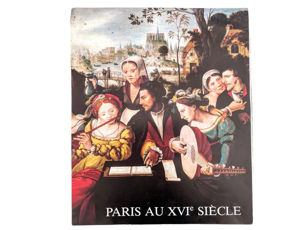 Vintage French Paris !6th Century Original Exhibition Advertising Poster Wall Decor France c1990-2000 / EVE