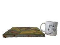 Alternative view of Vintage French Melon Man Green Painting Acrylic Paint Casinir On Canvas c1970-80's / EVE