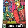 Vintage French JudiKael Galerie Centre D'Art Paris Gallery Original Exhibition Poster Wall Decor Painting Display c1995 / EVE