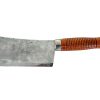 Vintage French Butcher Pradel Inox Cleaver Knife Chopper Beef Pork Lamb Hanging Decor Rustic Kitchen circa 1970-80's / EVE