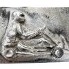 Vintage French Go Kart Plaque metal prize trophy prize wall decor display circa 1980-90's / EVE