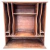 Antique French Wooden Desktop File Filing Paperwork Mail Cabinet Wooden Organizer Organiser Desk Tidy Document Stand circa 1900-20's / EVE