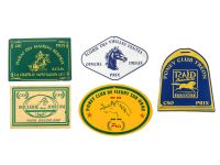 Vintage French Agriculture Horse Pony Collection Job Lot Prix Prize Shield Plaque plastic prize trophy wall decor display c1980-90's / EVE