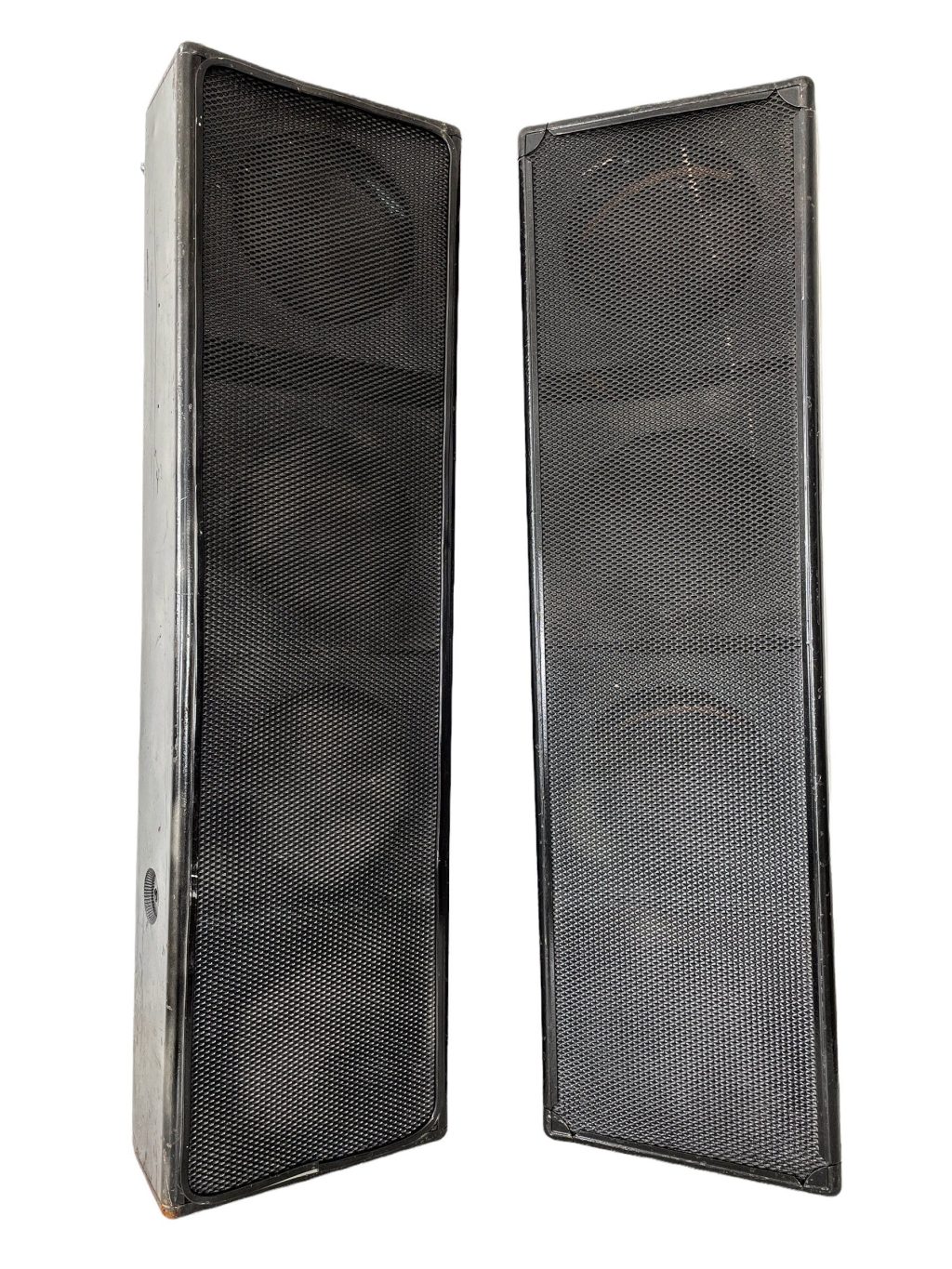 Vintage French Large Public Address Cased Case Outside Speaker Four Speakers Movie Prop Project Display Period Piece circa 1960-70's / EVE