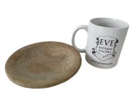Alternative view of Ancient Egyptian Stone Dish Saucer Catch All Ornament Decor Design Display Collector / EVE