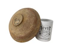 Alternative view of Ancient European Clay Pottery Terracotta Bowl Dish Catch-All Ornament Decor Design Display Collector / EVE